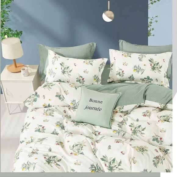 COPY - QQHOME-3pc 100% cotton duvet cover set - Picture 1 of 5